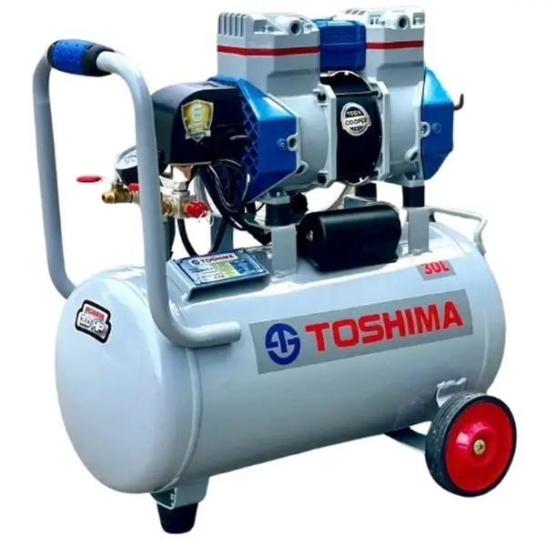 Máy nén khí không dầu Toshima T3036TJ (36L)