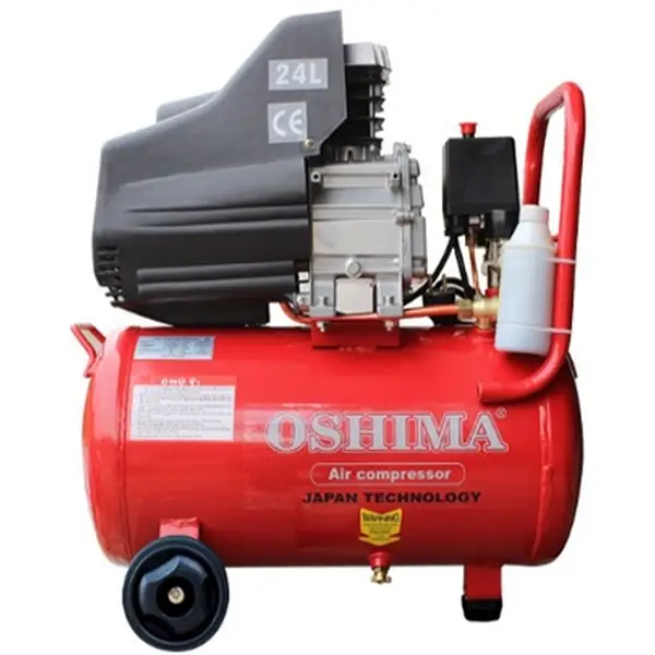 Máy nén khí Oshima 24L (thường / 2 tụ / không dầu)