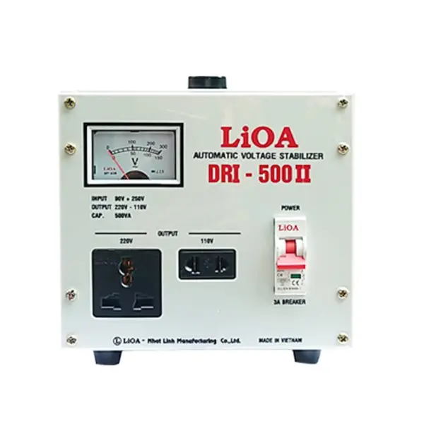 Máy Ổn Áp LIOA 0.5KVA LIOA DRI-500 II