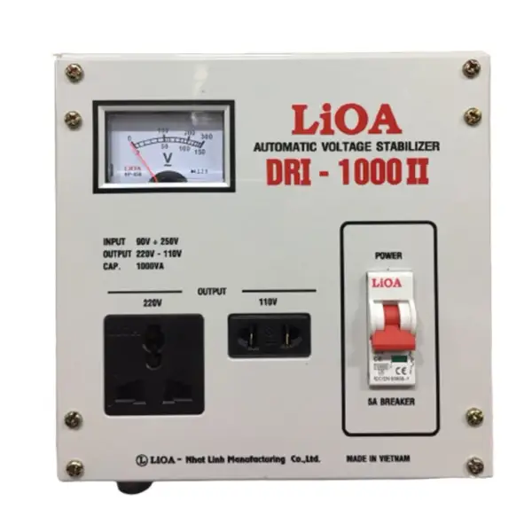 Máy Ổn Áp LIOA 1KVA LIOA DRI-1000 II