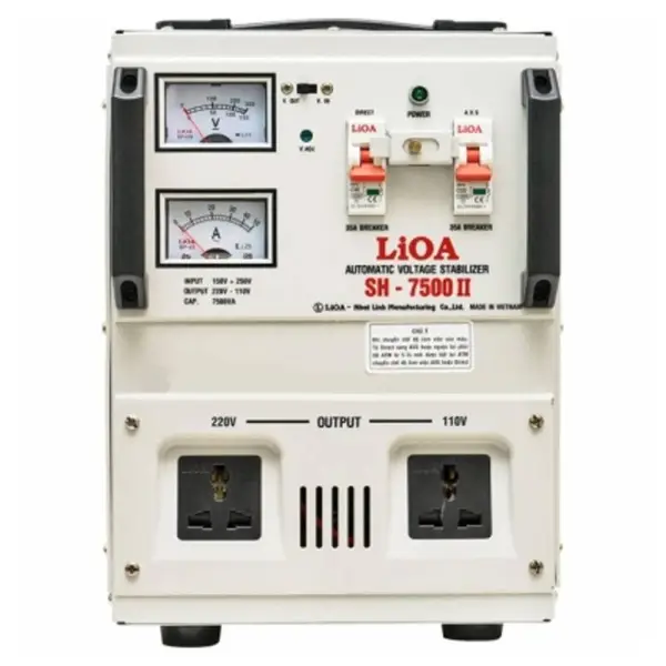 Máy Ổn Áp LIOA 7.5KVA LIOA SH-7500 II