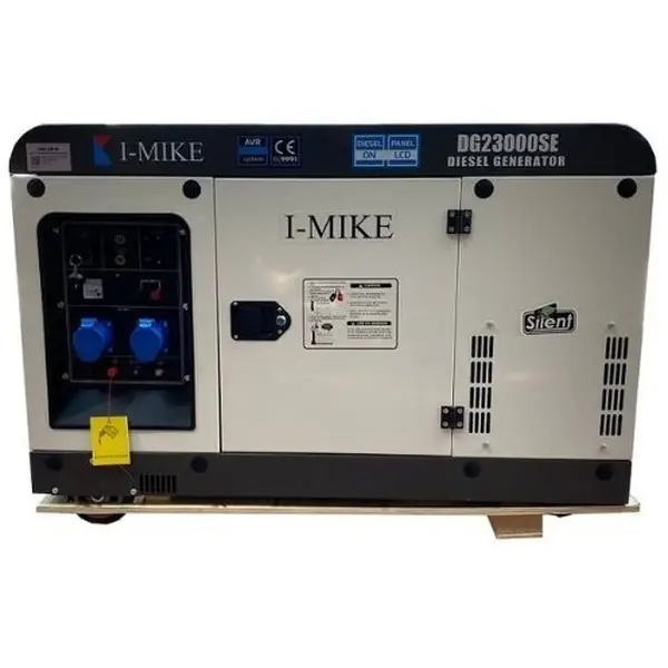 Máy Phát Điện Chạy Dầu 18Kw I-Mike DG23000SE 1 pha