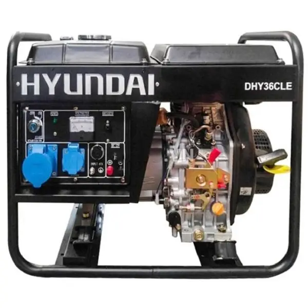 Máy phát điện chạy dầu Hyundai DHY 36CLE (2.7-3.0KW)