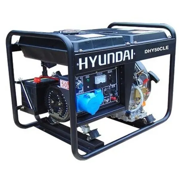 Máy phát điện chạy dầu Hyundai DHY 50CLE (4.2-4.6KW)