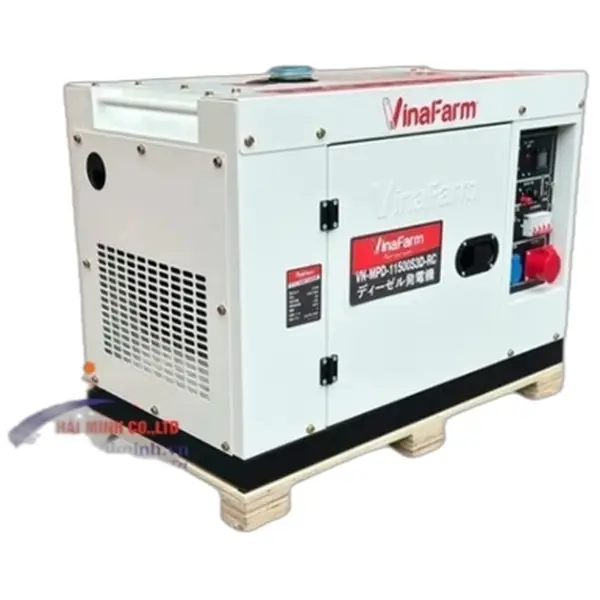 Máy phát điện chạy dầu Vinafarm VN-MPD-11500S3D-RC (5, 5kW)