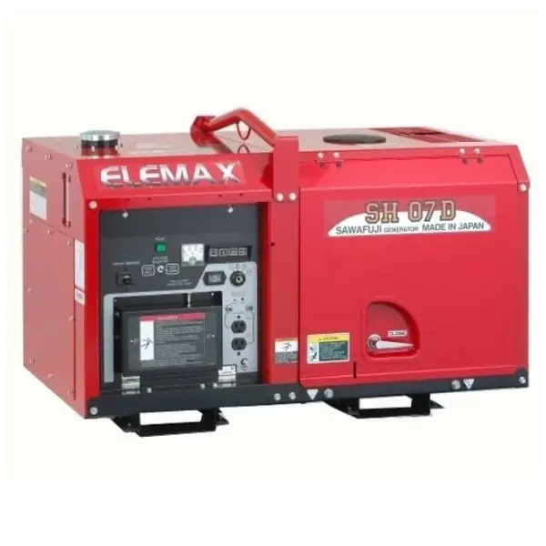 Máy phát điện diesel Elemax Kubota SH07D (Japan 5.5kva)