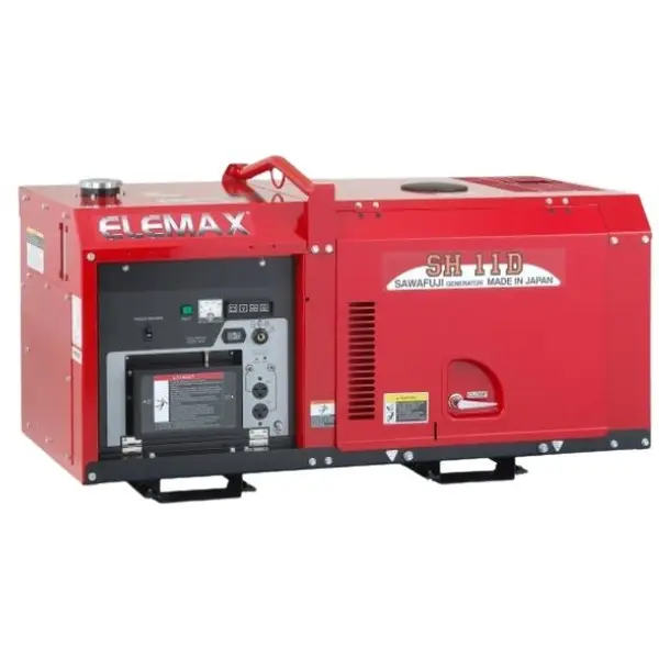 Máy phát điện diesel Elemax Kubota SH11D (Nhật 8kva)