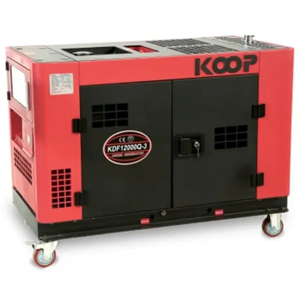 Máy phát điện diesel KOOP KDF12000Q-3 (11kva 3 pha chống ồn)
