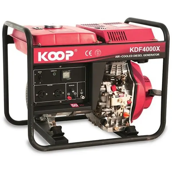 Máy phát điện diesel Koop KDF4000X (2.6kva trần)