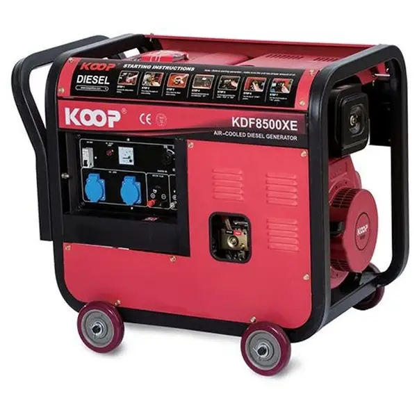Máy phát điện diesel Koop KDF8500XE (6kva trần)