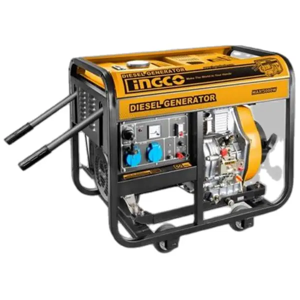 MÁY PHÁT ĐIỆN DÙNG DẦU DIESEL (KẾT HỢP CHỨC NĂNG MÁY HÀN) INGCO GDW65001