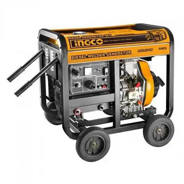 Máy Phát Điện Dùng Dầu Diesel (Kết HợpChức Năng Máy Hàn) GDW65001 INGCO
