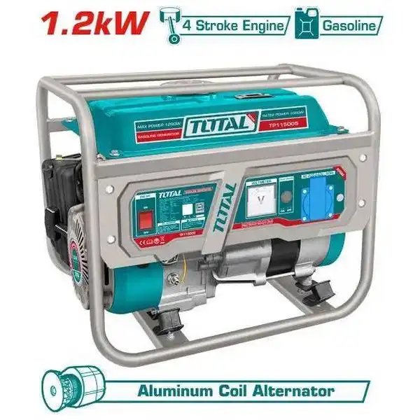 Máy phát điện dùng xăng 1.2kW TP115005 TOTAL