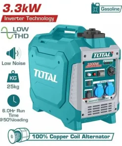 Máy phát điện dùng xăng biến tần 3.3KW TP535006 TOTAL