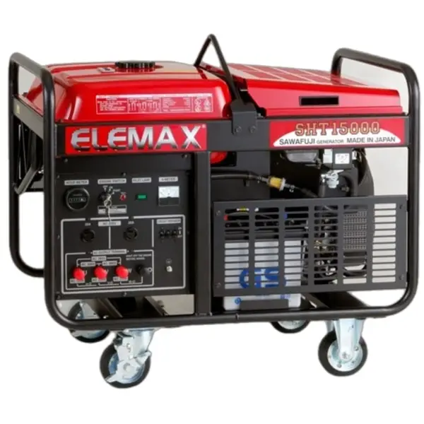Máy phát điện xăng 3 pha ELEMAX SHT15000 (12kva Japan)