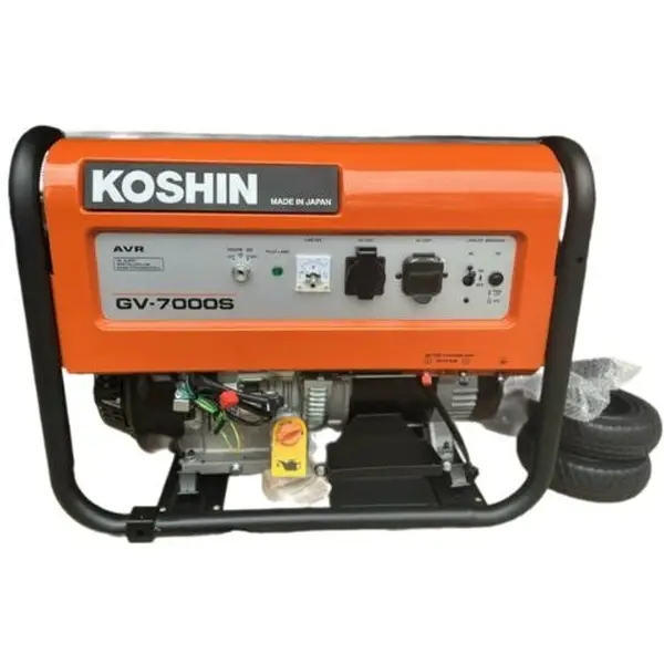 Máy phát điện xăng 5kva KOSHIN GV-7000S (Nhật)