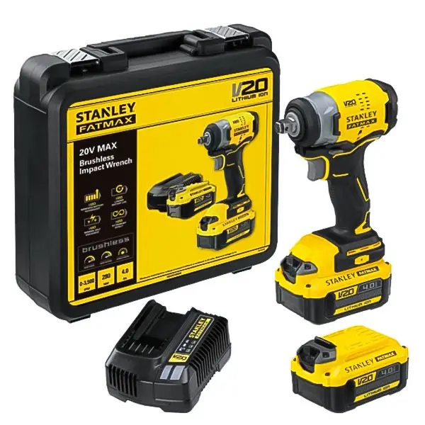 Máy siết bu lông dùng pin 20V Fatmax Stanley SBW910M2K