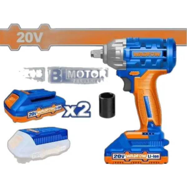 MÁY SIẾT BU LÔNG DÙNG PIN LITHIUM- ION 20V WADFOW WCD1512
