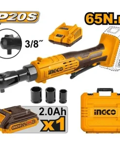 Máy Siết Bu Lông Góc Dùng Pin 20V-65Nm CDRLI2060152 INGCO