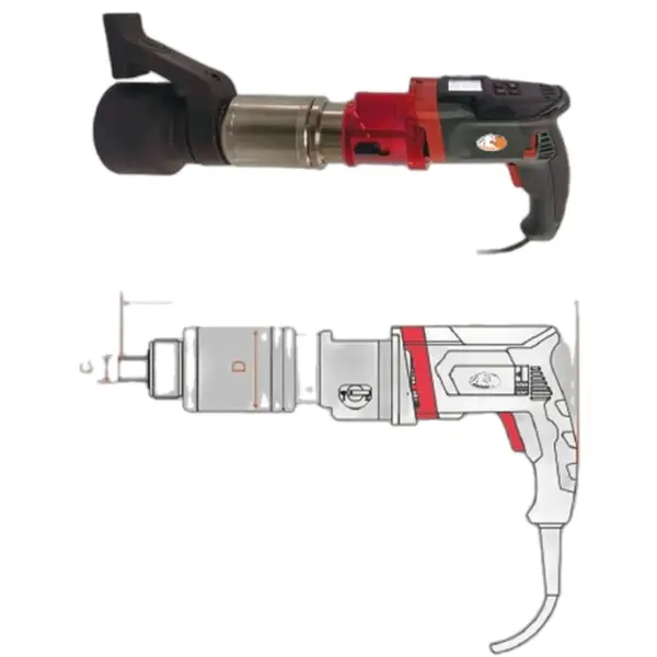 Máy siết Bu lông chạy điện dải lực 12000Nm SEIW22120S-SFC