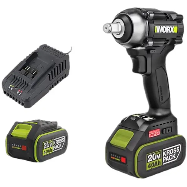 MÁY SIẾT Bu lông DÙNG PIN 20V WORX WE272 (1 MÁY, 2PIN, 1 SẠC)