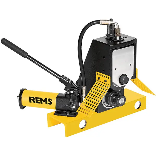 Máy tạo rãnh REMS trên các ống kim loại độ dày tối đa là 7.2 mm