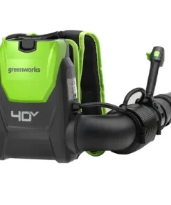 Máy thổi lá đeo lưng dùng pin Greenworks BLF446