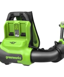 Máy thổi lá đeo lưng dùng pin Greenworks BLF451 (thân máy)