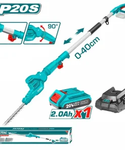 Máy tỉa cành trên cao dùng pin 20V Total TPHT2016012 (1 Pin 2.0Ah & Sạc)