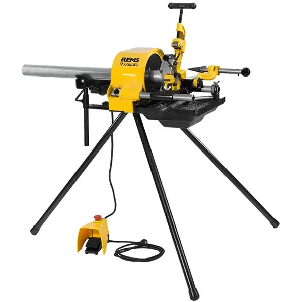 Máy tiện ren ống REMS Tornado, bu lông 16–63 mm