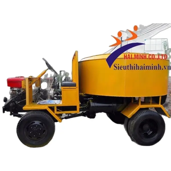 Máy trộn bê tông 12 bao phanh lốc kế HM 40-12
