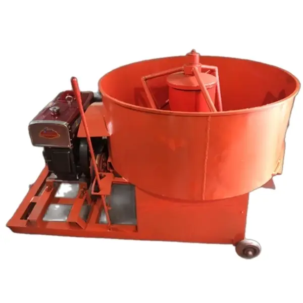 Máy trộn bê tông HM350 lắp động cơ chạy dầu D15