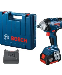 Máy Vặn Bu Lông Dùng Pin 18V Bosch GDS 18V-400 Set (1 Pin 4.0Ah, 1 Sạc)