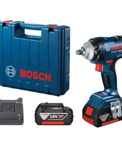 Máy Vặn Bu Lông Dùng Pin 18V Bosch GDS 18V-400 Set (2 Pin 4.0Ah, 1 Sạc)