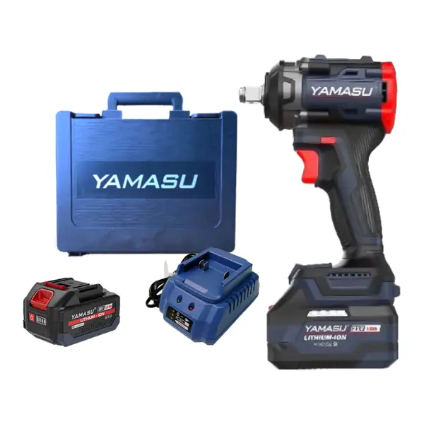 Máy vặn bu lông dùng pin 21V phổ thông Yamasu MBL550PRO (2 Pin 3A, 1 Sạc)