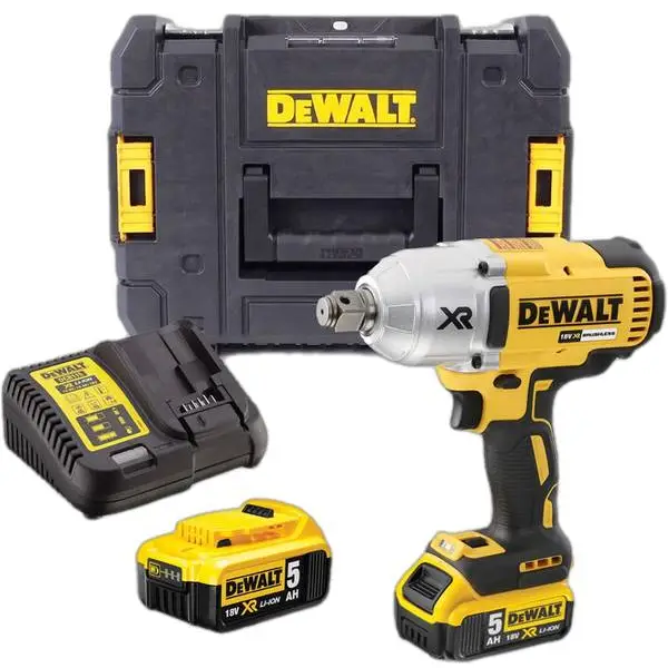 Máy vặn bu lông pin Dewalt DCF897P2 19mm M24 950Nm 18V 5Ah BL Motor