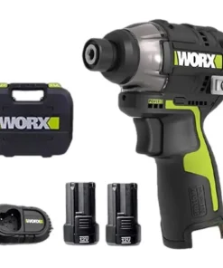 MÁY VẶN VÍT DÙNG PIN 12V WORX WU132X (1 MÁY, 2PIN, 1 SẠC)