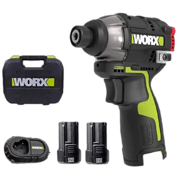 MÁY VẶN VÍT DÙNG PIN 12V WORX WU132X (1 MÁY, 2PIN, 1 SẠC)