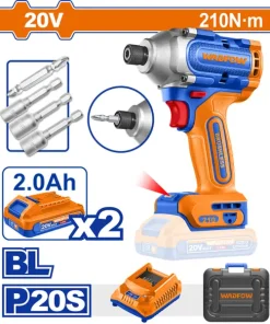 Máy vặn vít dùng pin 20V Wadfow WCD2B21 (2 Pin 2.0Ah, 1 Sạc)