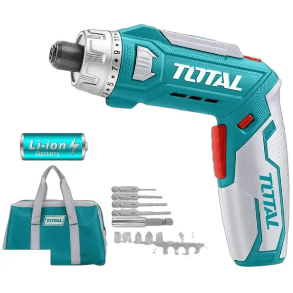 MÁY VẶN VÍT DÙNG PIN TOTAL TSDLI0801 8V