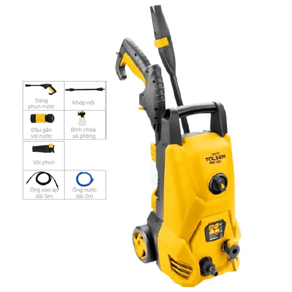 Máy xịt rửa áp lực 1400W Tolsen 79570