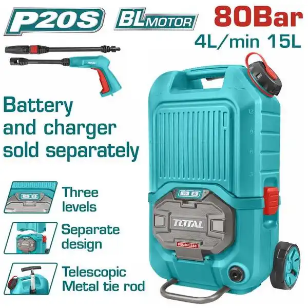 Máy xịt rửa dùng pin 40V TPWLI4006 TOTAL