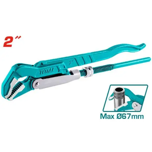 Mỏ lết kiểu thụy điển 45 độ Total THT172023 2 inch