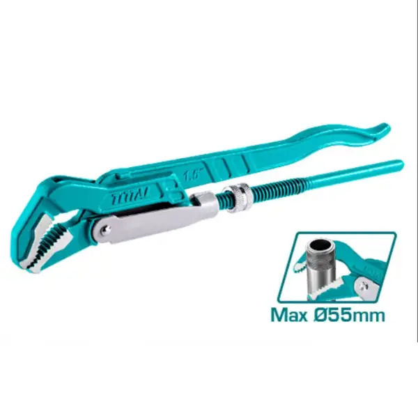 Mỏ lết kiểu thụy điển 45 độ Total THT172153 1.5 inch