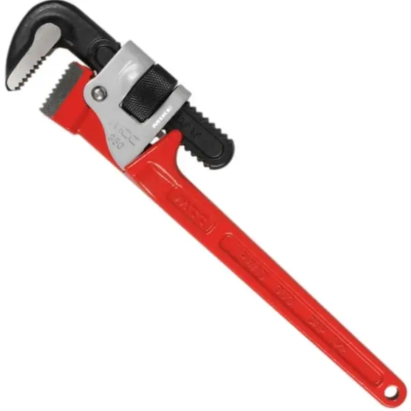 Mỏ lết răng heavy duty PW-AD, cán bằng thép. MCC – Nhật