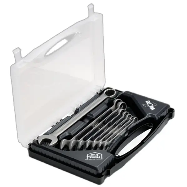 MS-8 ELORA Bộ Cờ Lê Inox 8 Cây Vòng Miệng (8-22mm)