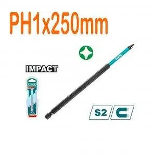 Mũi bắt vít PH1x250mm TACIM71PH1250 TOTAL