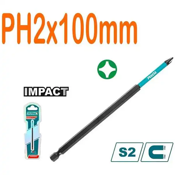Mũi bắt vít PH2x100mm TACIM71PH2100 TOTAL