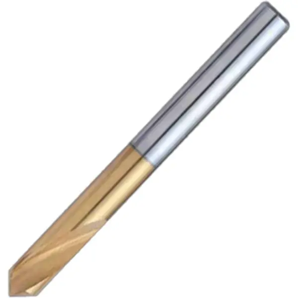 Mũi Chích Tâm Chamfer 60 90 120 Độ HSSCO-TiN G-KNCD MMC-Taishin