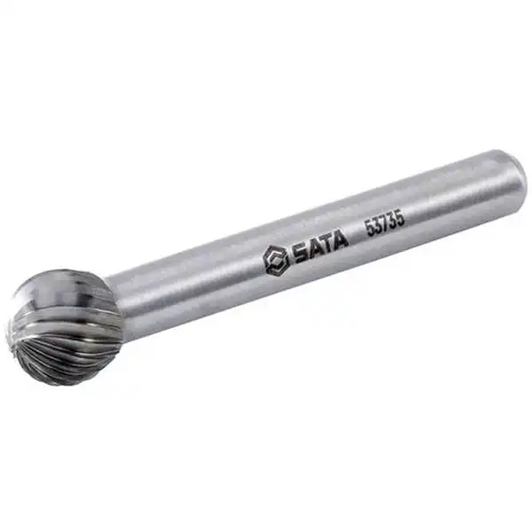 Mũi doa (D1009M06) 10x49mm SATA 53735 - Spherical single cut burrs D1009M06